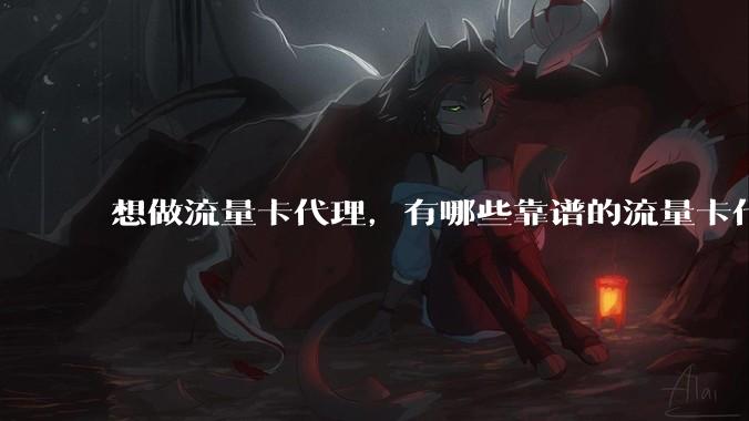想做流量卡代理，有哪些靠谱的流量卡代理平台？